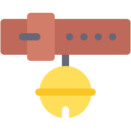 Pet collar icon