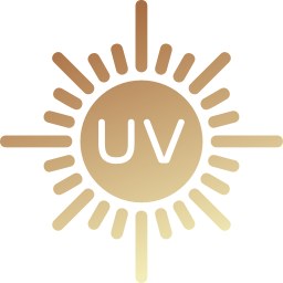 ultrafioletowy ikona