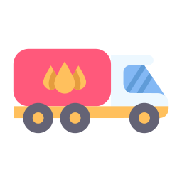 camión petrolero icono