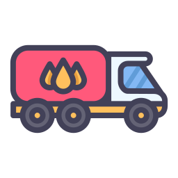 Oil truck icon