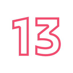 Thirteen icon