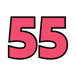 Fifty five icon