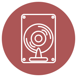 Hard disk drive icon