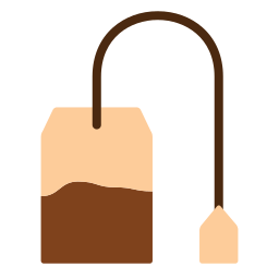 Tea bag icon