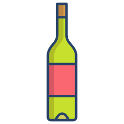 bouteille de vin Icône