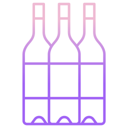 butelki wina ikona
