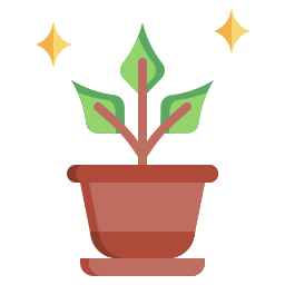 roślina doniczkowa ikona