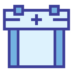 Medical box icon