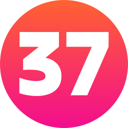 Thirty seven icon