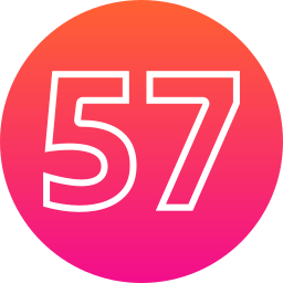 Fifty seven icon