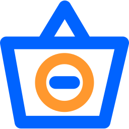 Remove from basket icon