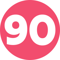 Ninety icon