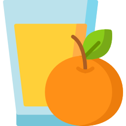 du jus d'orange Icône