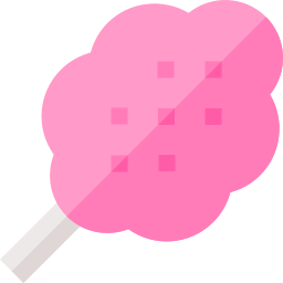 Cotton candy icon