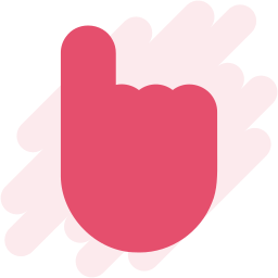Hand pointer icon