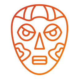 African mask icon