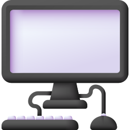 ordinateur 3d Icône