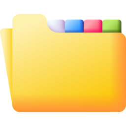 3d folder icon