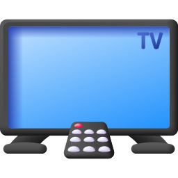 télévision 3d Icône