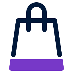 Shopping bag icon