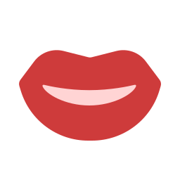 Lip mask icon