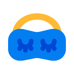 Sleep mask icon