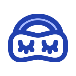 Sleep mask icon