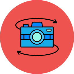 360 camera icoon