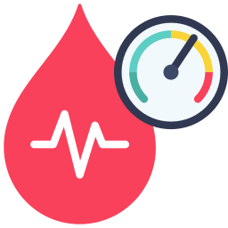 Blood pressure icon