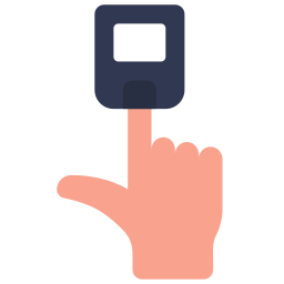 Pulse oximeter icon