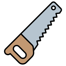 Hand saw icon