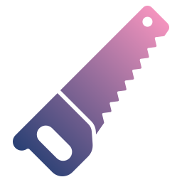 Hand saw icon