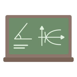 Chalk board icon