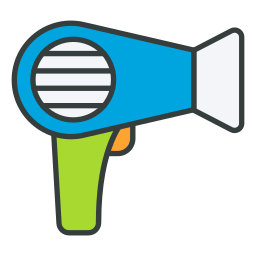 Hair dryer icon