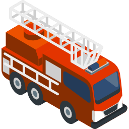 Fire truck icon