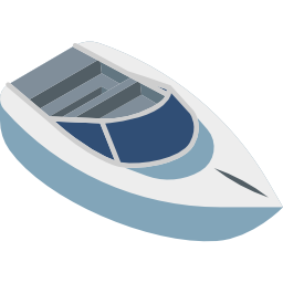 Speed boat icon