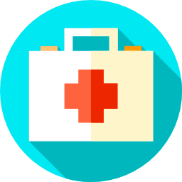 First aid kit icon