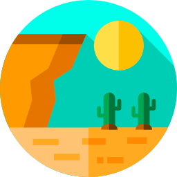 deserto Ícone