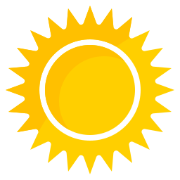 Sun icon