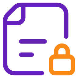 File lock icon