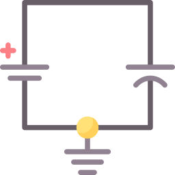 간단한 커패시터 회로 icon