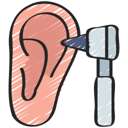 examen auditif Icône
