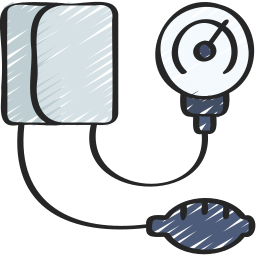 Blood pressure gauge icon