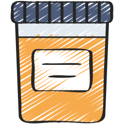 Urine sample icon