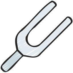 Tuning fork icon