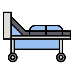 Hospital bed icon