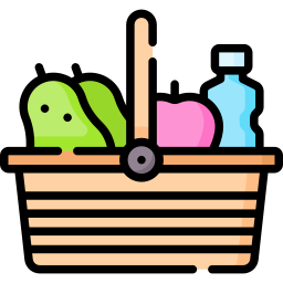 Picnic basket icon