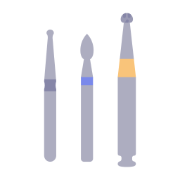 broca de dente Ícone