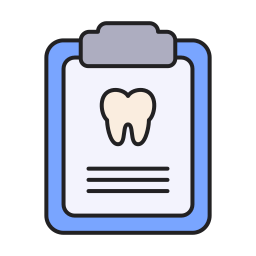 arquivos dentários Ícone