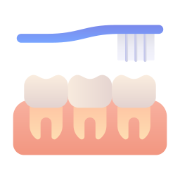 brosser les dents Icône